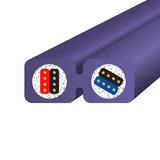 Cable 3.5mm a 2 RCA | 1.0 Metro | WireWorld Pulse Mini Jack - PrimeAudio