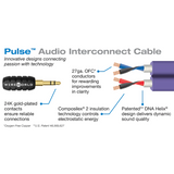 Cable 3.5mm a 3.5mm | 2.0 Metros | WireWorld Pulse Mini Jack - PrimeAudio