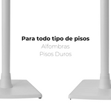 Pedestal para Sonos ERA 100 | Par | Blanco | Sanus - PrimeAudio