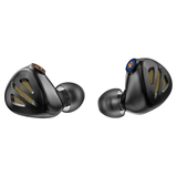 Audífonos FiiO FH9 monitor con diseño elegante y cable desmontable, visibles en la imagen.
