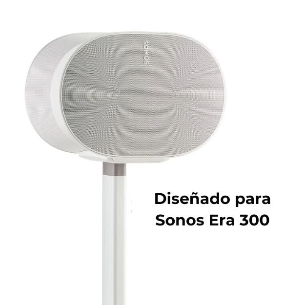 Pedestal para Sonos ERA 300 | Par | Blanco | Sanus | PrimeAudio