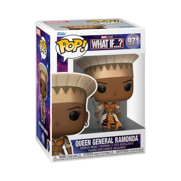 Funko Pop! Marvel | What If? | Queen General Ramonda - PrimeAudio