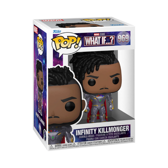 Funko Pop! Marvel | What If? | Infinity Killmonger - PrimeAudio